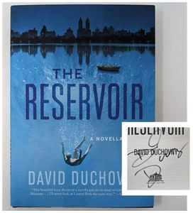 David Duchovny Signed Book The Reservoir 2022 A Novella Hardcover X-Files Actor - Imagen 1 de 9