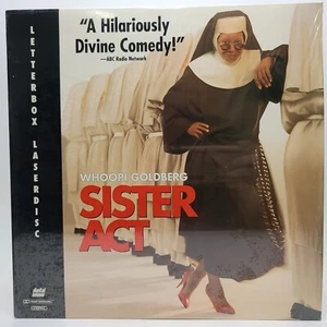 Sister Act LaserDisc Letterbox Edition 1992 Whoopi Goldberg Shrink EXCELLENT - Photo 1/4