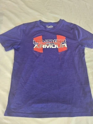Youth Large, L,  Purple Under Armour t-shirt - Image 1 of 4