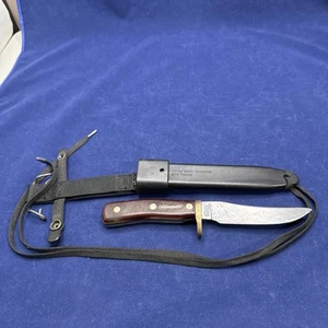 Vintage SCHRADE OLD TIMER Mountain Lion 160 OT USA Knife ~ with Holster - Picture 1 of 16