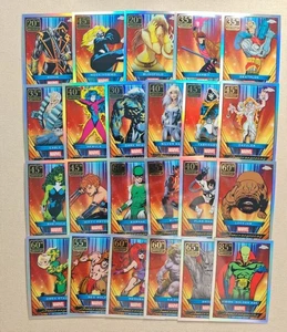 2025 Topps Chrome Marvel Anniversary Lot23 Gambit She-Hulk - Picture 1 of 2