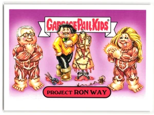 Project Ron Way GPK 2016 Garbage Pail Kids Runway TV Parody Sticker - Picture 1 of 2