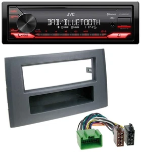 JVC Bluetooth USB DAB MP3 Autoradio für Volvo XC90 (16 Pin, 2002-2014) - Bild 1 von 7