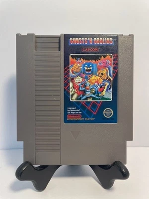 Ghosts' N Goblins (Nintendo NES) Cleaned Tested Working - Image 1 of 4