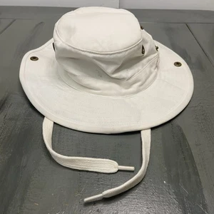 Sombrero de Lona Tilley Endurables Off White Lavable Talla 7 Canadá Marfil - Imagen 1 de 9