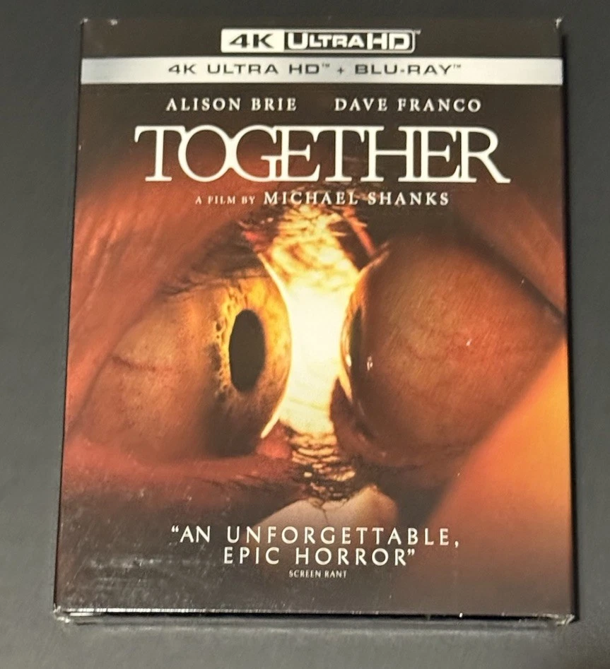 Together (4K UHD Blu-ray 2025) Horror Neon Alison Brie Dave Franco