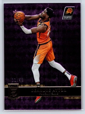 Deandre Ayton 2021-22 Donruss Elite Purple Phoenix Suns - Image 1 of 2