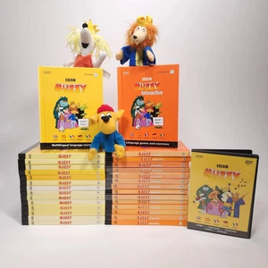 BBC Muzzy Multilingual Interactive Language Course DVDs Books CD-ROM 1-15 Puppet - Picture 1 of 10
