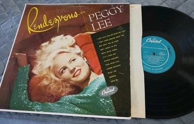 Peggy Lee:Rendezvous With Peggy Lee T151 Capitol LP Original w/inner,EX TESTED - Image 1 of 4