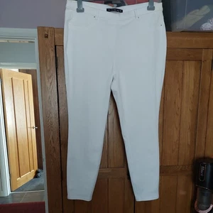 jeggings size 18 R by next never worn leg 27 inch white light denim feel - Picture 1 of 8
