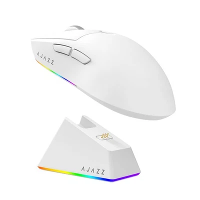 AJAZZ AJ139 V2 MC Gaming Mouse with Charging Base, Adjustable 12,000 DPI, PAW... - Image 1 of 4