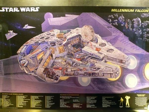 Star Wars - Millenium Falcon - Poster 61x91cm gerollt - Picture 1 of 1
