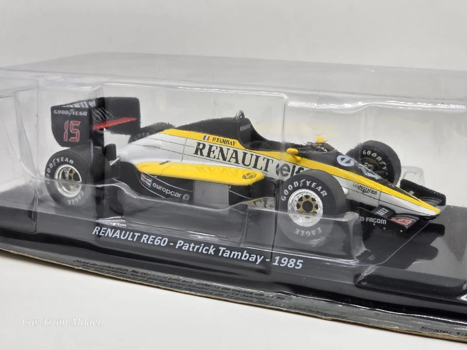 DIE-CAST - Renault RE60 - Patrick Tambay - 1985 - CENTAURIA 1:24 - Immagine 1 di 1