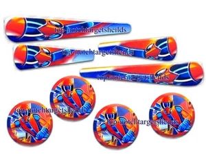 VECTOR Pinball Flipper Armour Mod PLUS TARGET CUSHIONS DECALS - Picture 1 of 1