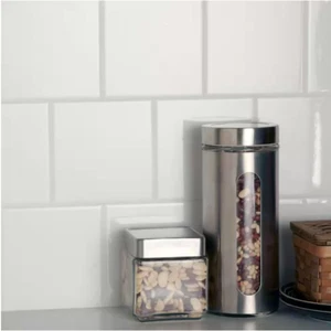 Daltile Restore Bright White 6in x 6in Ceramic Wall Tile Glossy 1 case 12.5 sqft - Picture 1 of 3