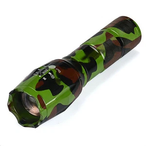 XML-T6 LED Antorcha Táctica Militar Zoom Camuflaje 5 Funciones - Imagen 1 de 1