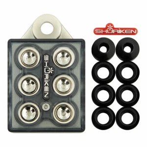 Barra de bus de latón SHURIKEN SK-TML-NEGRO - Tecnología de bloqueo de puerta - Imagen 1 de 1