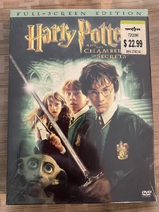 Sealed Harry Potter and the Chamber of Secrets (DVD, 2003, Fullscreen) New - Bild 1 von 2