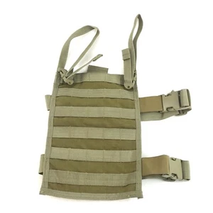 GENUINE US Military MOLLE FSBE Drop Leg Panel Khaki USMC 8465-01-573-9607 MINT - Picture 1 of 7