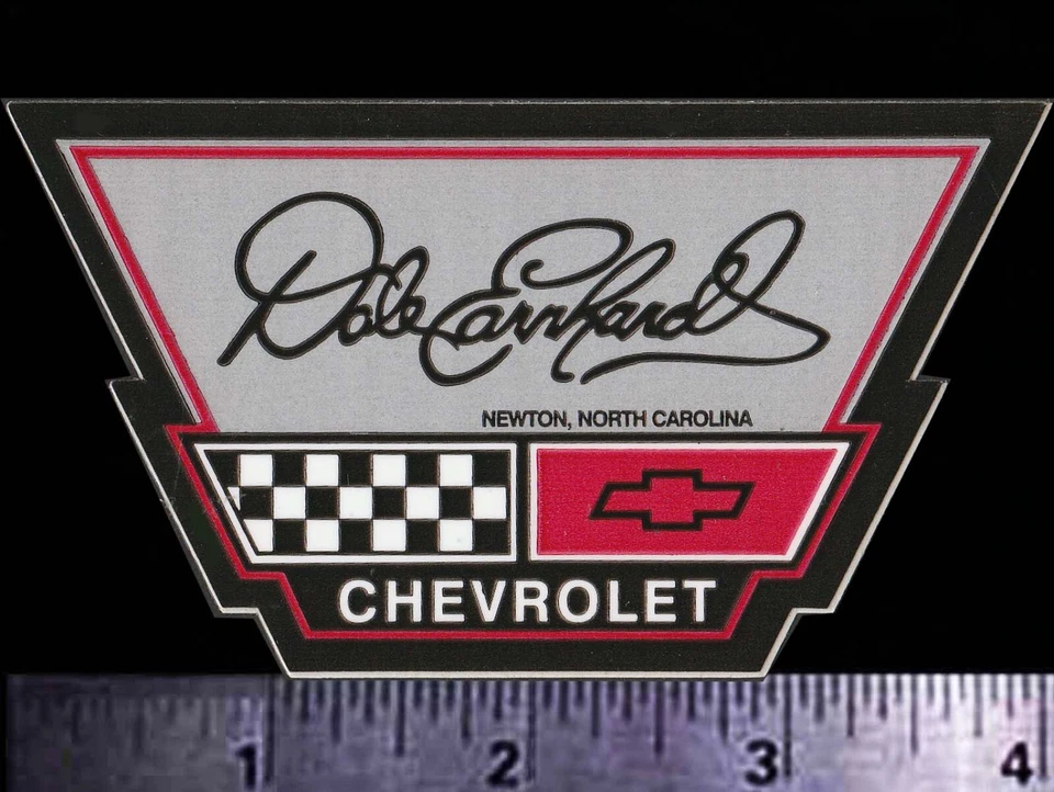 DALE EARNHARDT - Chevrolet, N.C.  Original Vintage Racing Decal/Sticker NASCAR - Image 1 of 1