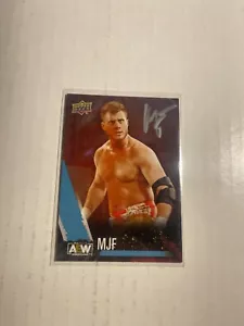 AEW MJF Signed Base Card Dynamite Rampage Maxwell Jacob Friedman PROOF - Picture 1 of 1