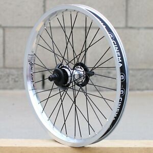 ALIENATION BMX VENUS FREECOASTER WHEEL POLISHED SILVER CINEMA REYNOLDS PLANETARY