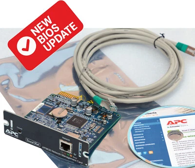 APC AP9630 NETZWERKKARTE NETWORK MANAGEMENT CARD 2 SOFTWARE CD FOR UPS USV 80 - Image 1 of 4