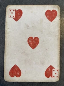ORIGINAL 1876 TRIPLICATE DOUGHERTY PLAYING CARD POST CIVIL WAR OLD WEST RARE! - Picture 1 of 2