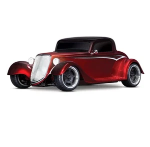TRAXXAS 1/10 FACTORY FIVE 1933 HOT ROD COUPE, RED, RTR, 93044-4R, HC_OZ - Picture 1 of 2
