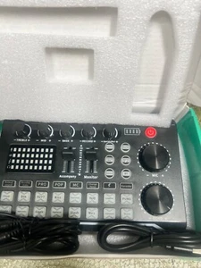 Professional Live Sound Card For Recording Broadcasting Pod Casting Sound Effect - Picture 1 of 3