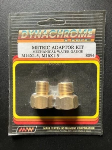 METRIC MECH WATER GAUGE ADAPTOR KIT M14X1.5,M16 X 1.5 - Picture 1 of 1
