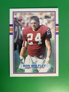 1989 Topps Ron Wolfley #280 Phoenix Cardinals - Picture 1 of 2