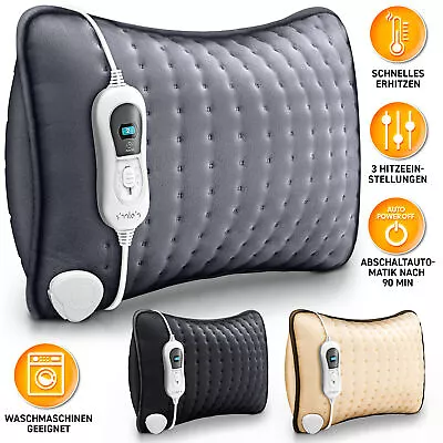 SINNLEIN Heizkissen elektrisch Wärmekissen mit Füllung Heizdecke Rücken Schulter Nacken