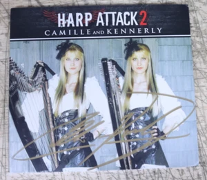 SIGNIERTE Harp Attack 2 von Camille & Kennerly (CD, 2017) TOP ZUSTAND USA - Bild 1 von 3