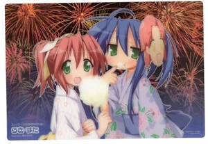 pencil board Shitajiki promo Lucky Star anime Izumi Konata Kobayakawa Yutaka - Picture 1 of 1