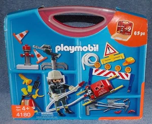 PLAYMOBIL FEUERWEHRMANN MITNEHMEN SET #4180 - Bild 1 von 6