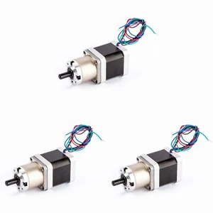 3PC  Nema17 Gear Motor Gearbox 13.6:1 Ratio 1.2A 6.12N.m Engraving CNC - Picture 1 of 5