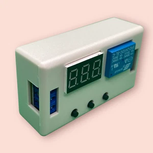 Temporizador DC 24V Disparador Ciclo Relé Pantalla LED Interruptor Digital Relé/W ESTUCHE - Imagen 1 de 2