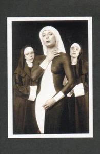 Moliere's Schule der Frauen Leipzig Germany Theatre Mint Unused Chrome Postcard - Picture 1 of 1