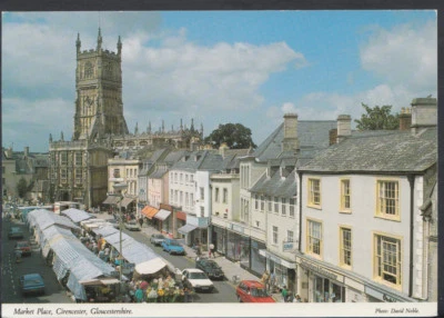 Gloucestershire Postcard - Market Place, Cirencester  RR2878 - Image 1 of 2