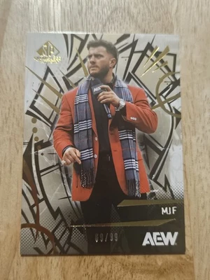 MJF 2025 Upper Deck UD AEW SP Game Used Edition Gold Parallel /99 - Image 1 of 4