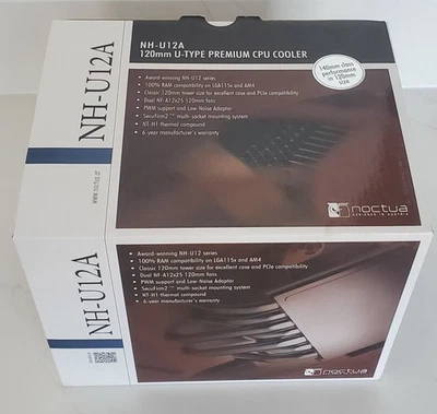 Noctua NH-U12A Premium CPU Cooler - Brown/Beige - Image 1 of 4
