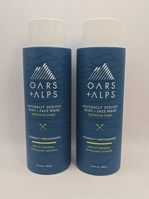 2 件桨 + 阿尔卑斯身体 + 洗面奶 - 加州海岸含维生素 E 14.4 液量盎司 — 第 1/4 张图片