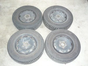 4st Winterräder für VW Polo V 6R Stahlfelgen 5x14 Winterreifen 175/70 R14 - Bild 1 von 9