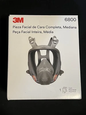 3M 6800 Full Facepiece Size Medium Reusable Respirator (NEW) - Image 1 of 4