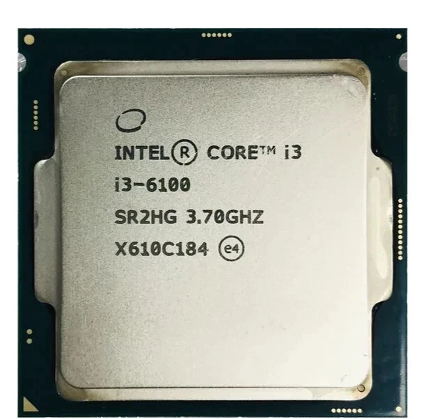 Intel Core i3-6100 3.7GHz Dual-Core Desktop CPU Processor SR2HG Tested - Image 1 of 1