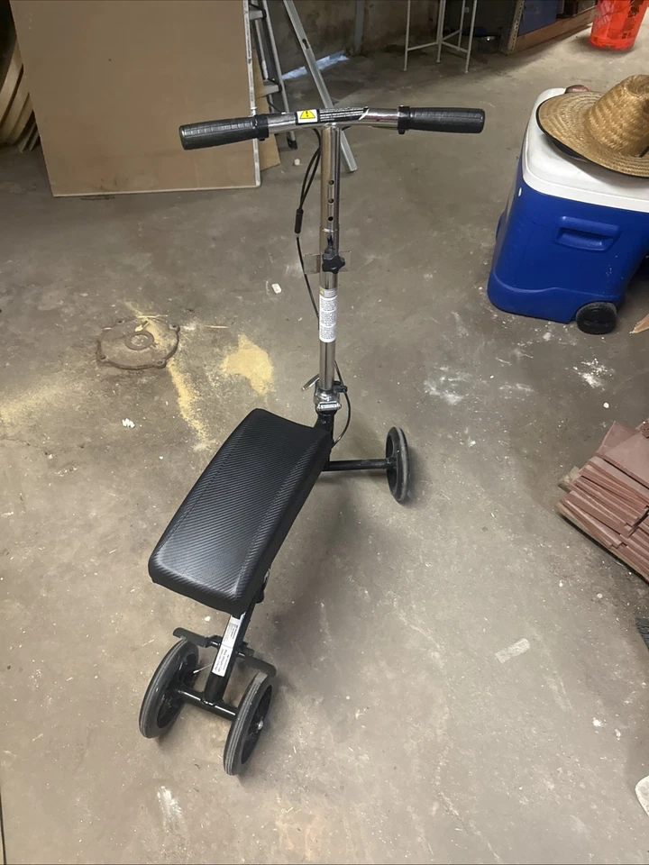 Medline Four Wheeled Kneewalker Model # MDS86000G4 (Used) - Image 1 of 3