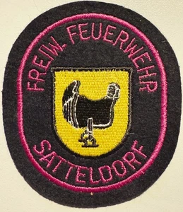 Freiwillige Feuerwehr Satteldorf Deutschland Germany Patch Abzeichen Neu - Picture 1 of 1