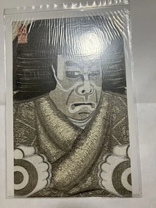 Stampa xilografia Kabuki Tsuruya Kokei "Benkeijyoshi Musashibou Benkei" senza cornice - Foto 1 di 2