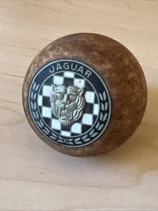 Original Vintage Jaguar XKE AMCO Walnut Cloisonne Gear Shift Knob E-Type Wood - Picture 1 of 7